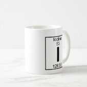 Mug Élément 053 - I - Iode (plein) (Devant droit)