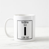 Mug Élément 053 - I - Iode (plein) (Gauche)