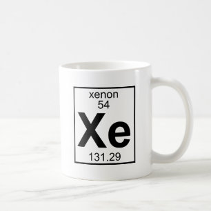 Mug Élément 054 - Xe - xénon (plein)