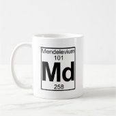 Mug Élément 101 - DM - Mendélévium (plein) (Gauche)