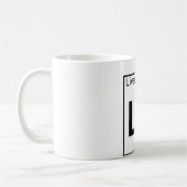 Mug Élément 116 - BT - Livermorium (plein) (Gauche)