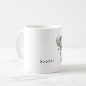 Mug Élément Animalier Éléphant Gris Safari (Devant gauche)