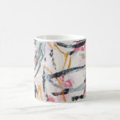 Mug Élément de conception de peinture acrylique (Centre)