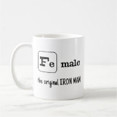 Mug Élément de fer de jeu de sport Fe mâle (Gauche)