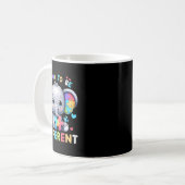 Mug Élément Éléphant Sensibilisation à l'autisme C'est (Devant gauche)