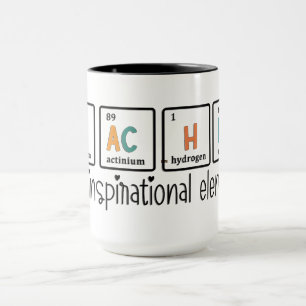 Mug Élément Inspirant pour Enseignant