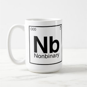 Mug Élément NB - Tableau périodique non binaire