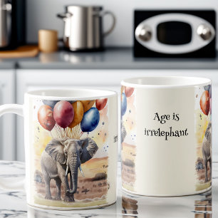 Mug Élémentaire et ballons jouent avec les mots drôle
