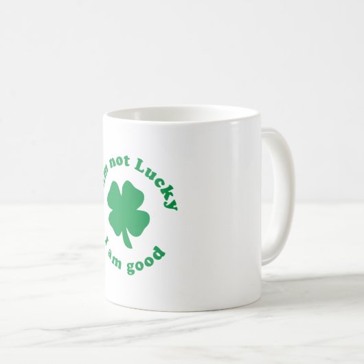 Mug Élémentaire - Sherlock chanceux (Devant droit)