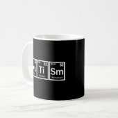 Mug Éléments autistes Tableau périodique Sensibilisati (Devant gauche)