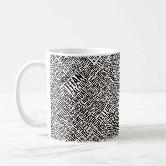 Mug Éléments chimiques élément_001a (Gauche)