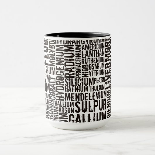 Mug Éléments chimiques élément_001a (Centre)