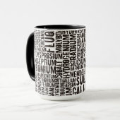 Mug Éléments chimiques élément_001a (Devant gauche)