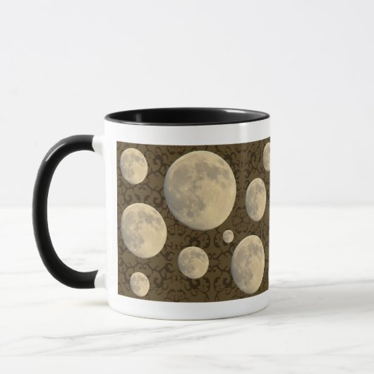 Mug Éléments de coordination de la Pleine lune (Gauche)