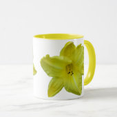 Mug Eléments de coordination journalière jaune (Devant droit)