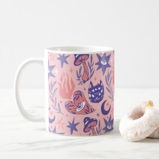 Mug Éléments de cuisine (Avec donut)