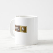 Mug Éléments de lard (Devant gauche)