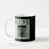 Mug Éléments de tableau périodique de golf sur disque (Gauche)