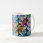 Mug Éléments décoratifs, design motif polyvalent. (Devant droit)