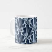 Mug Éléments géométriques : Motif moderne stylisé (Devant gauche)