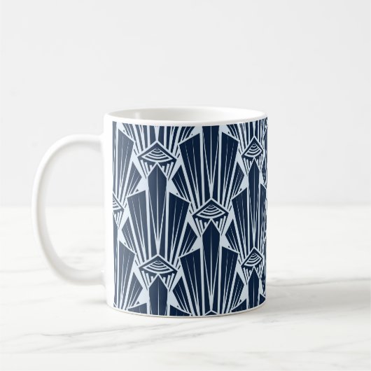Mug Éléments géométriques : Motif moderne stylisé (Gauche)