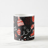 Mug Eléments hivernaux : Mignonne Main Dessinée. (Centre)