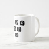 Mug Éléments scientifiques (Devant droit)