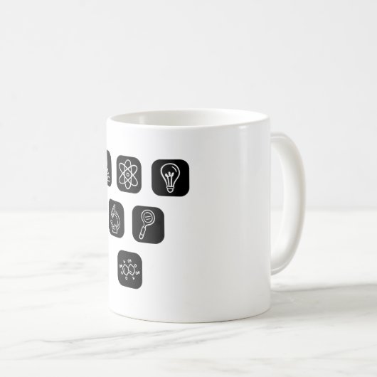 Mug Éléments scientifiques (Devant droit)