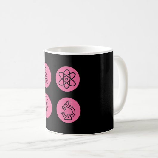 Mug Éléments scientifiques (Devant droit)