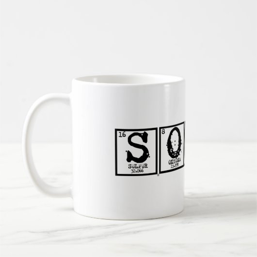Mug Éléments sobres (Gauche)