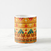 Mug Éléments tribaux, motif polyvalent et transparent. (Centre)