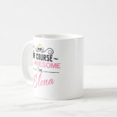 Mug Elena Bien sûr que je suis un nom génial (Devant gauche)