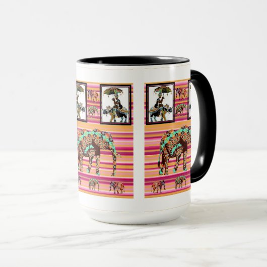 Mug éléphant (Devant droit)