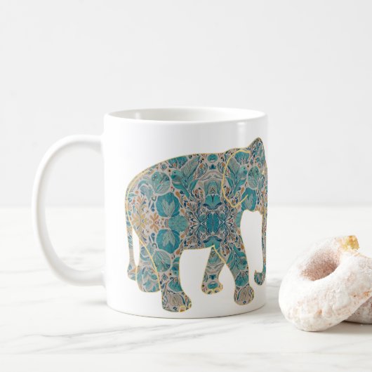 Mug Eléphant (Avec donut)