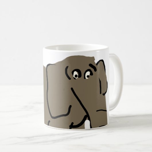 Mug Eléphant (Devant droit)