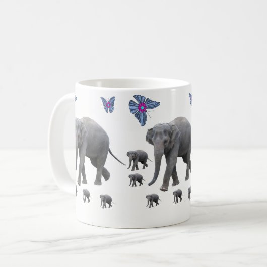 Mug éléphant (Devant gauche)