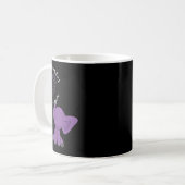 Mug Éléphant à arc violet de fin de Monat I (Devant gauche)