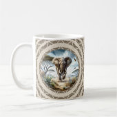 Mug Eléphant africain avec Motif (Gauche)