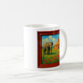Mug Elephant and Circus Tent (Devant droit)