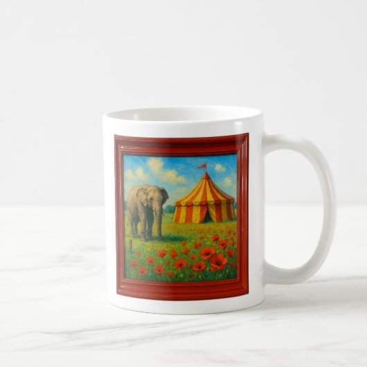 Mug Elephant and Circus Tent (Droite)