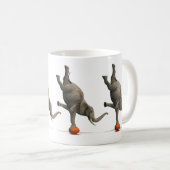 Mug Eléphant artistique (Devant droit)
