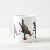 Mug Eléphant artistique (Devant gauche)
