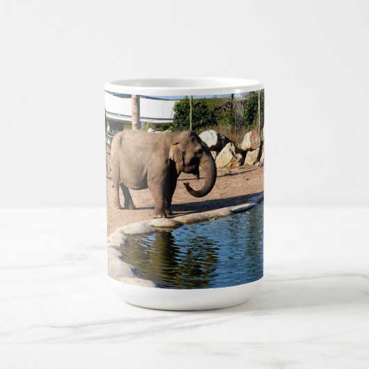 Mug éléphant asiatique (Centre)