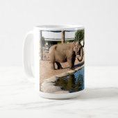 Mug éléphant asiatique (Devant gauche)