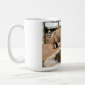 Mug éléphant asiatique (Gauche)