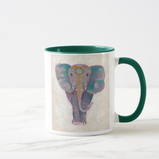 Mug Eléphant asiatique zen (Droite)
