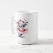 Mug Eléphant au ballet (Devant gauche)