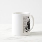 Mug Elephant avec Howdah Dictionary Art (Devant droit)