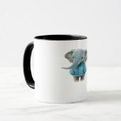 Mug Éléphant bébé (Devant gauche)
