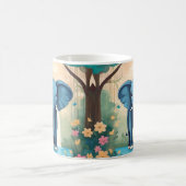 Mug Eléphant Bébé Bleu Whimsical, (Centre)